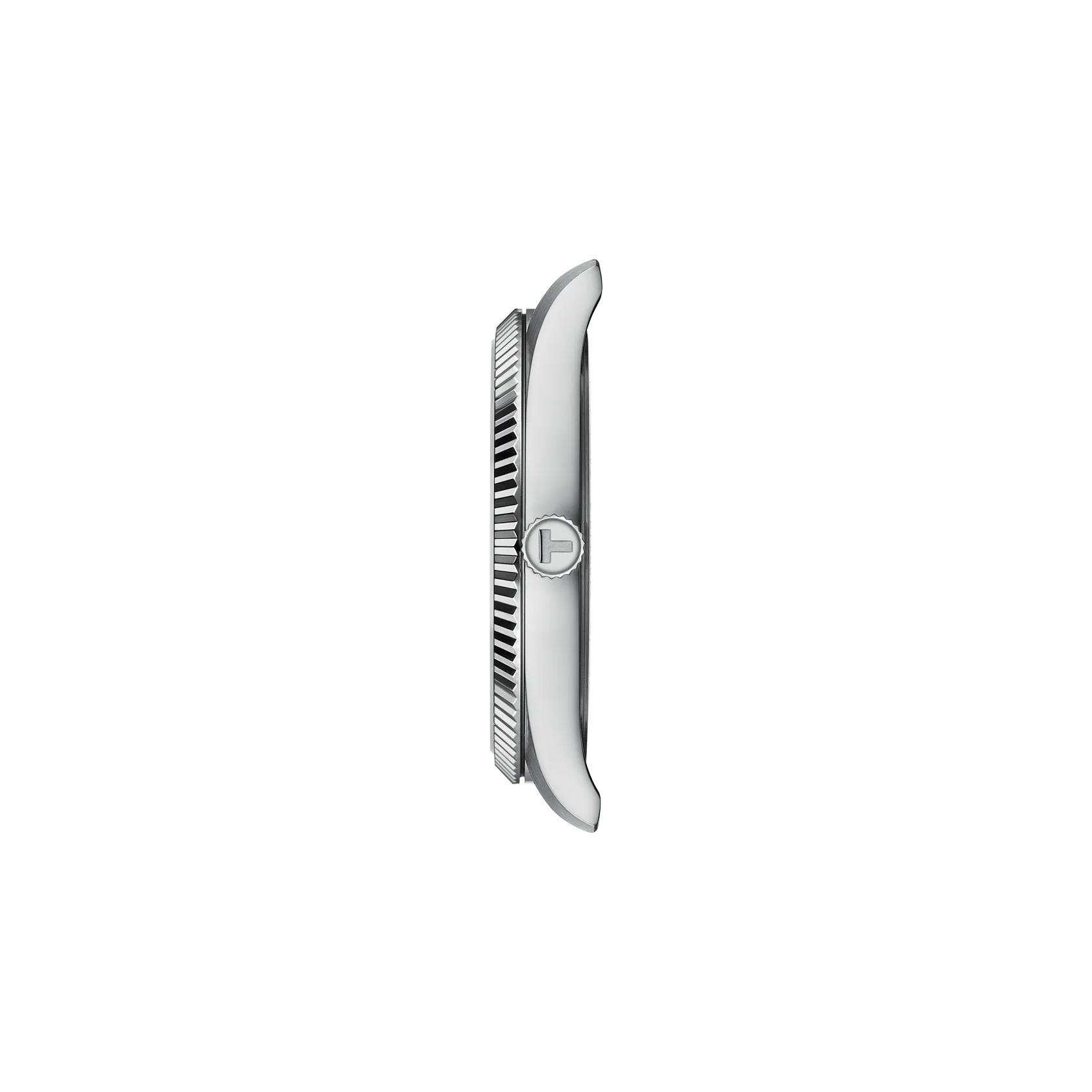 RELOJ TISSOT BALLADE, CUARZO, ESFERA AZUL, BRAZALETE DE ACERO, FECHA, 40 MM