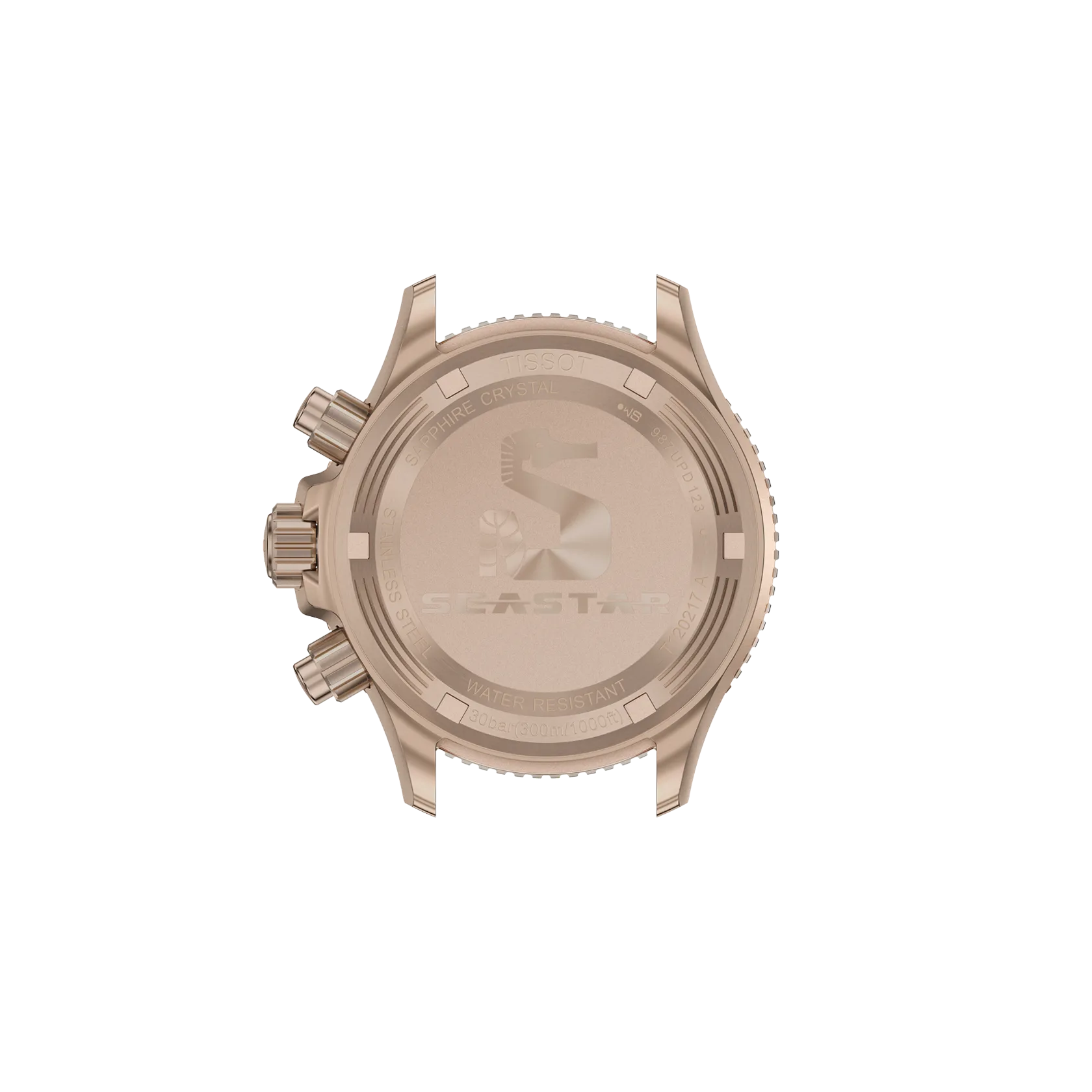RELOJ TISSOT SEASTAR 1000, CUARZO, ESFERA TURQUESA, BRAZALETE DE CAUCHO TURQUESA, CRONCÓGRAFO, 38 MM