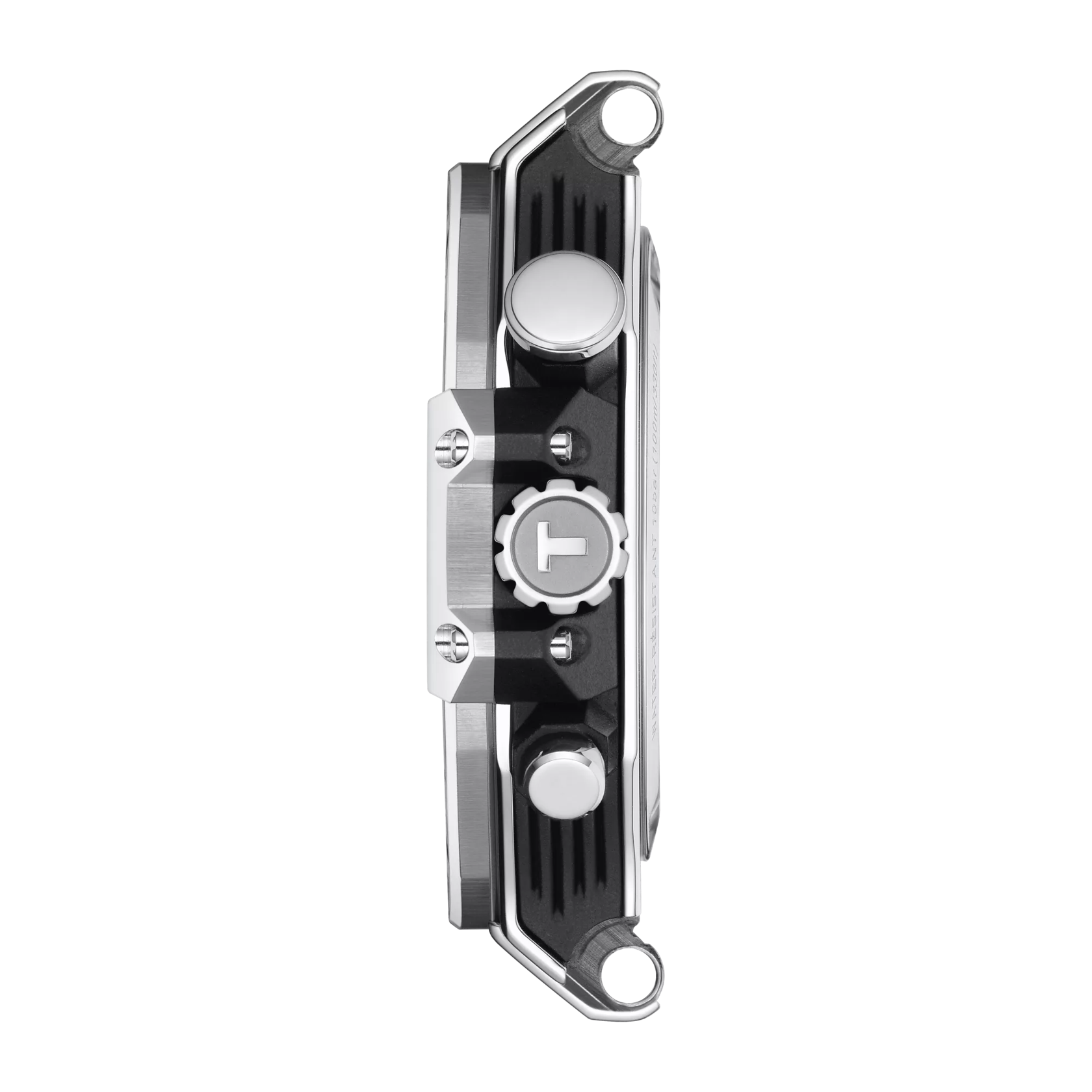 RELOJ TISSOT T-RACE MOTO GP LE2022, CUARZO, ESFERA NEGRA, BRAZALETE DE ACERO, CRONCÓGRAFO, 45 MM