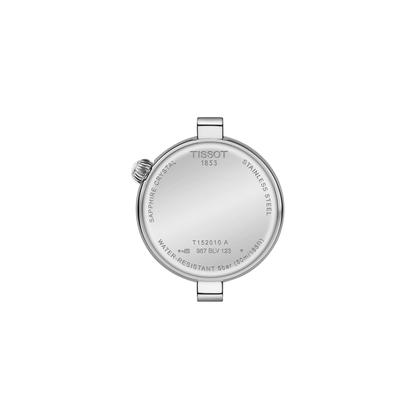 RELOJ TISSOT DESIR, CUARZO, ESFERA DE MADRE PERLA, BRAZALETE DE ACERO, DIAMANTES, 28 MM