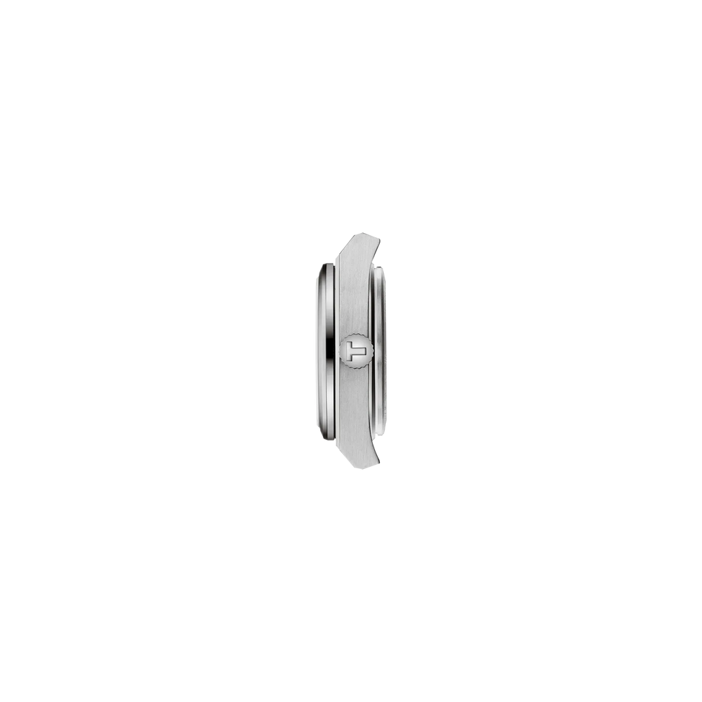 RELOJ TISSOT PRX, CUARZO, ESFERA DE MADRE PERLA BLANCA, BRAZALETE DE ACERO, 25 MM