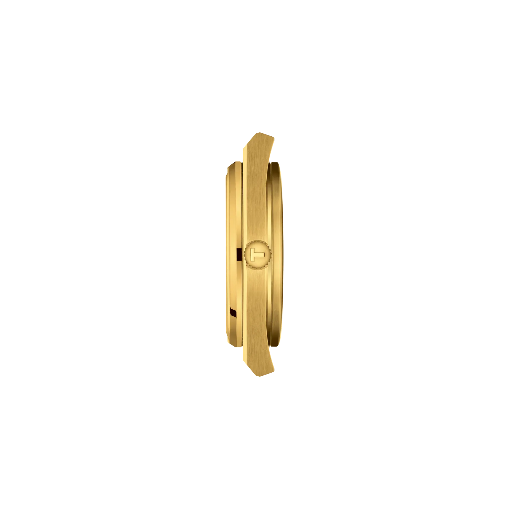 RELOJ TISSOT PRX, DAMIAN LILLARD, AUTOMCÁTICO, ESFERA NEGRA, BRAZALETE PRV TONO ORO, FECHA, 40 MM