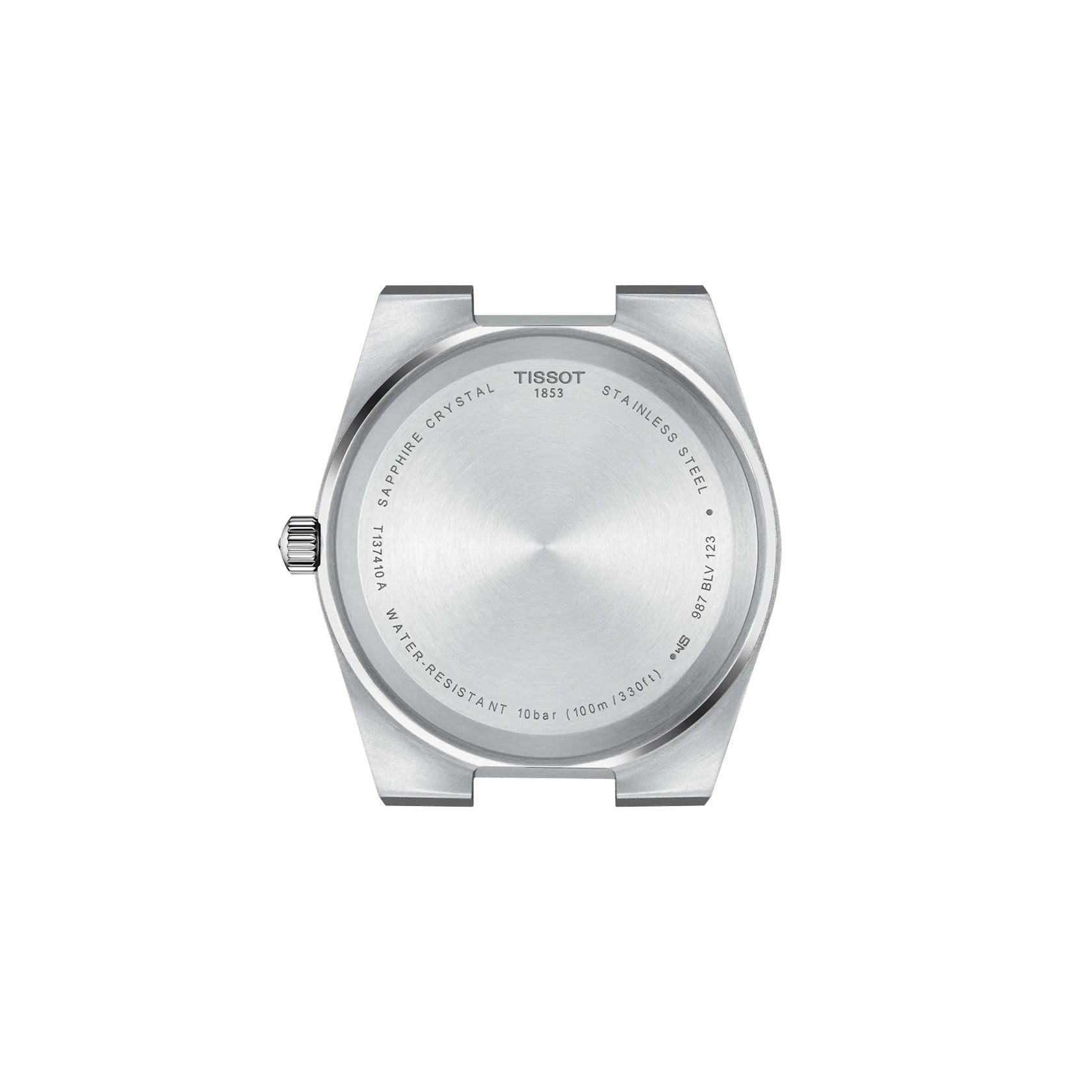 RELOJ TISSOT PRX, CUARZO, ESFERA GRIS, BRAZALETE DE ACERO, FECHA, 40 MM