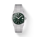 RELOJ TISSOT PRX, AUTOMCÁTICO, ESFERA VERDE, BRAZALETE DE ACERO, FECHA