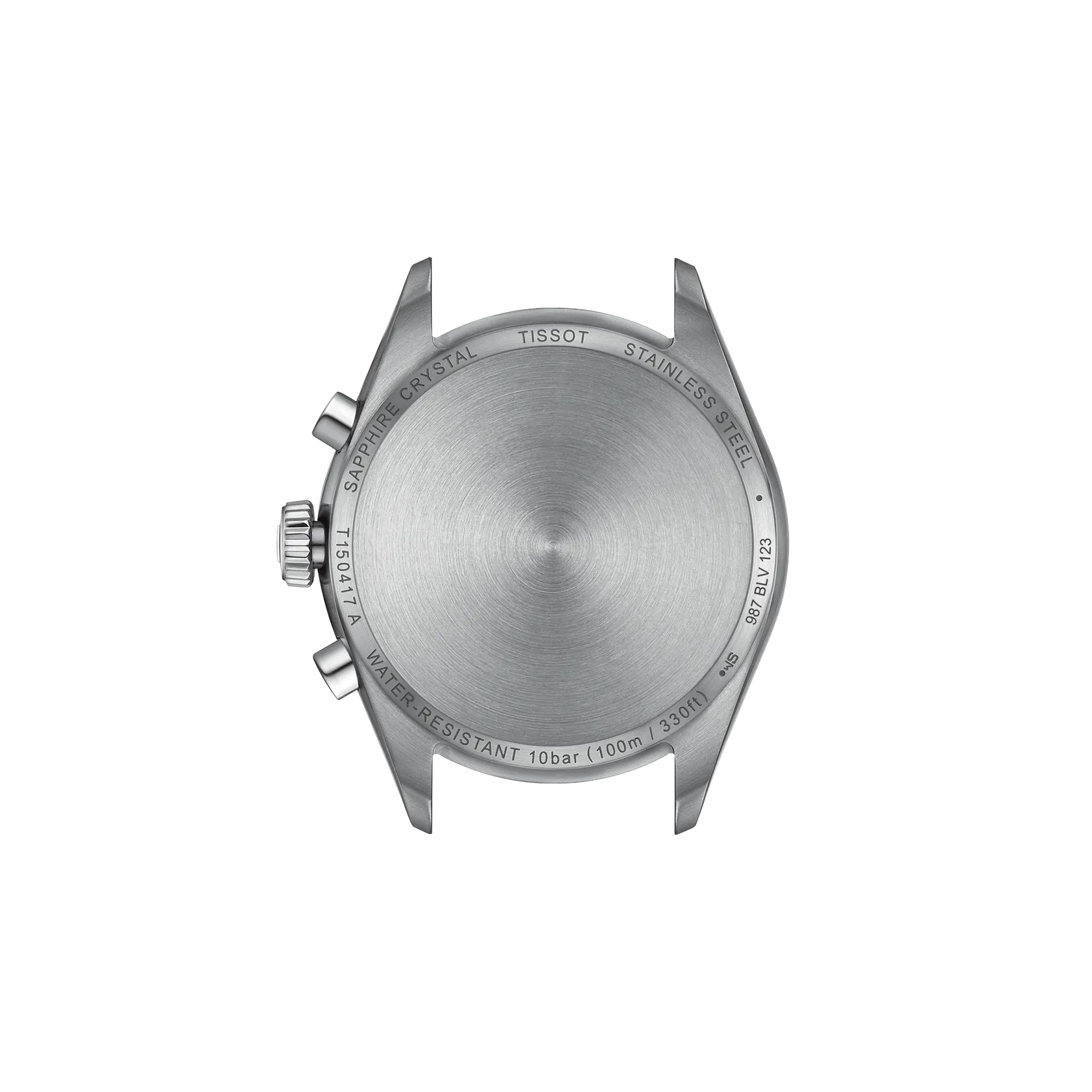 RELOJ TISSOT PR 100, CUARZO, ESFERA AZUL, BRAZALETE DE ACERO, CRONCÓGRAFO, FECHA, 40 MM