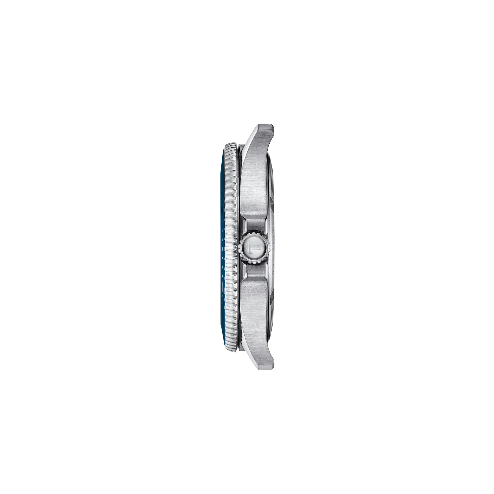 RELOJ TISSOT SEASTAR 1000, CUARZO, ESFERA AZUL, BRAZALETE DE ACERO, FECHA, 40 MM