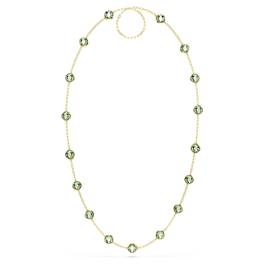 COLLAR SWAROVSKI CHROMA TALLA OCTOGONAL, MULTICOLOR, BAÑO TONO ORO