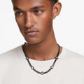 COLLAR SWAROVSKI NUMINA TALLA REDONDA, BLANCO, BAÑO DE RUTENIO