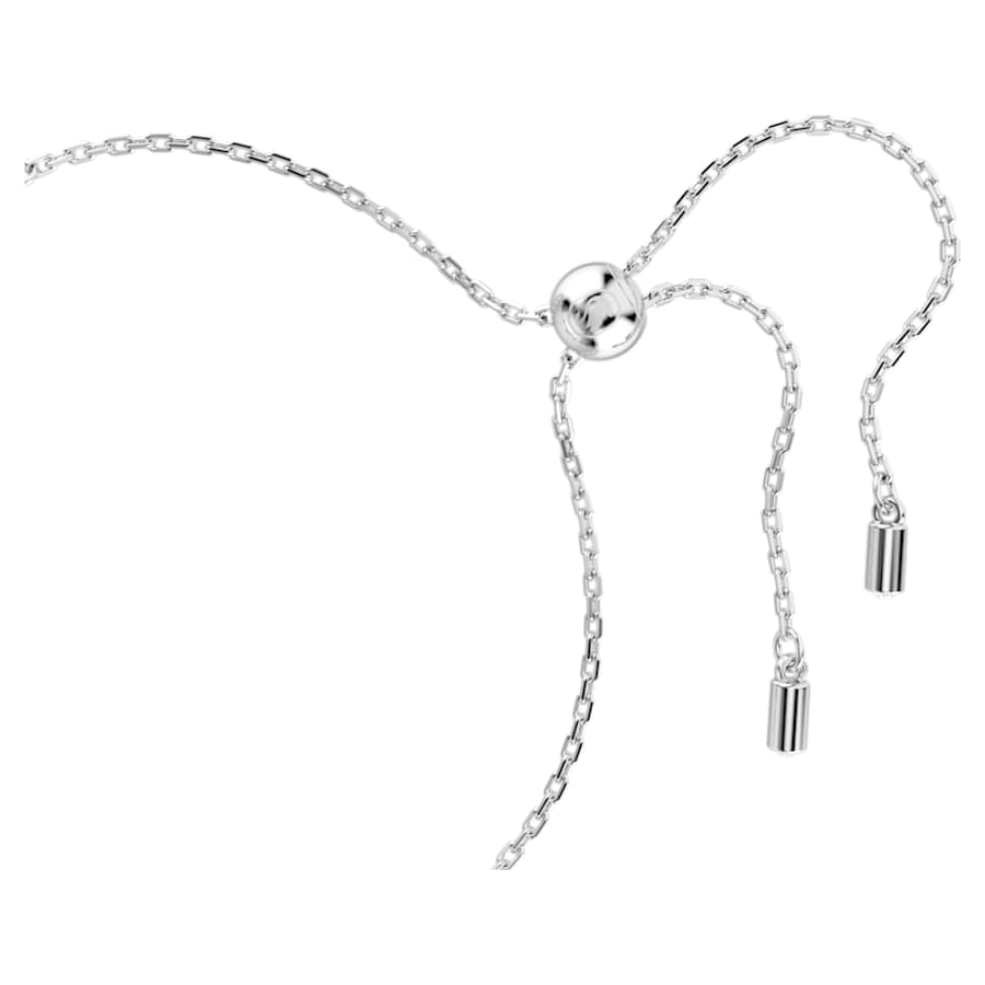 PULSERA SWAROVSKI CONSTELLA CRYSTAL PEARL, TALLAS REDONDAS, BLANCO, BAÑO DE RODIO