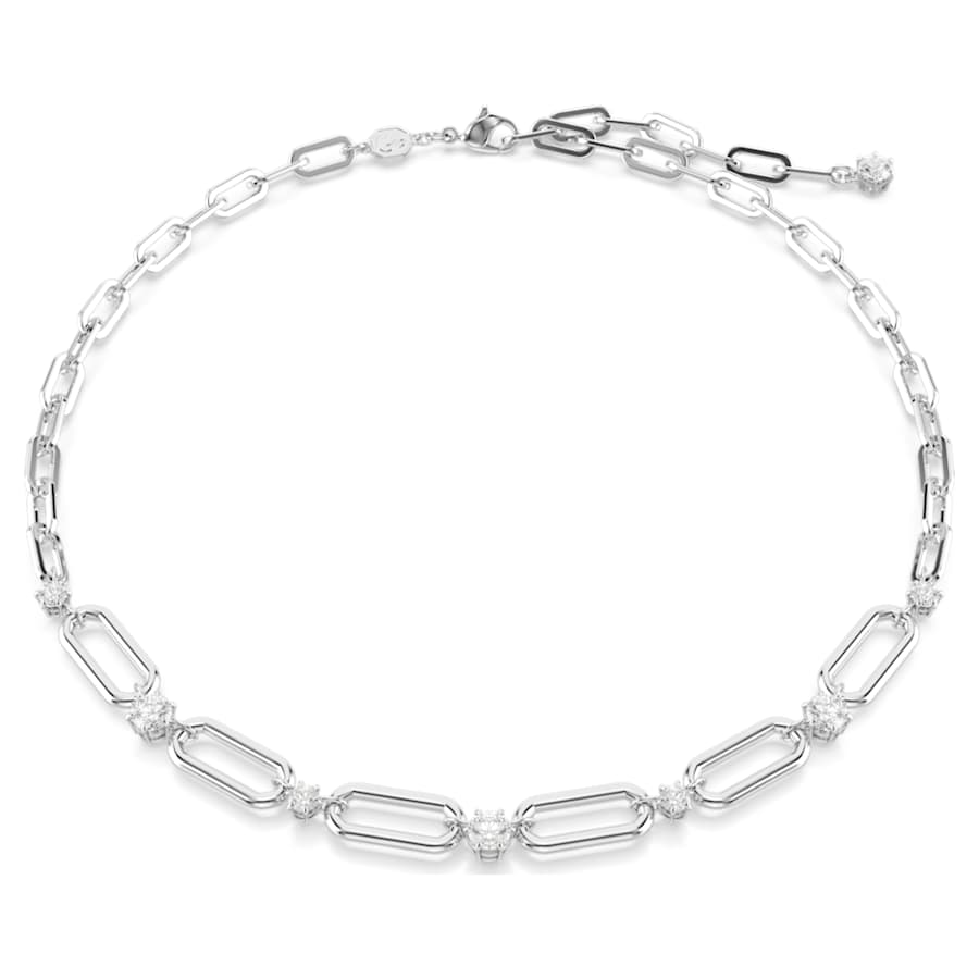 COLLAR SWAROVSKI CONSTELLA BLANCO, BAÑO DE RODIO