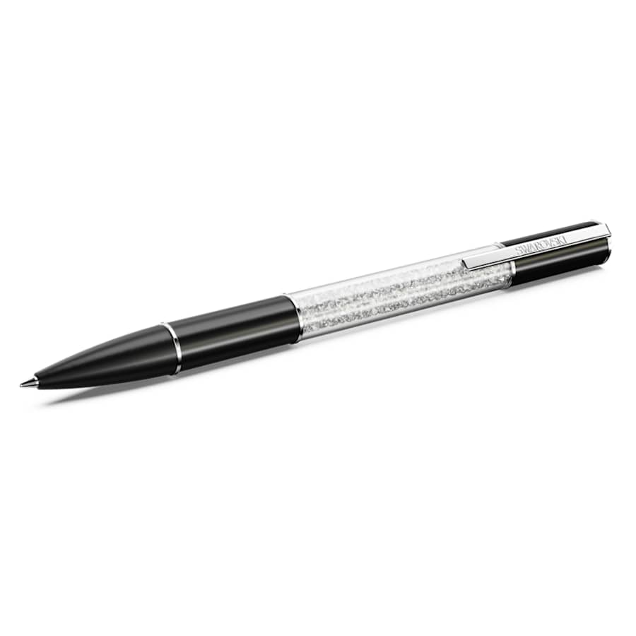 ESCRITURA SWAROVSKI CRYSTALLINE LUSTRE,NEGRO, BAÑO DE RODIO, BALLPOINT