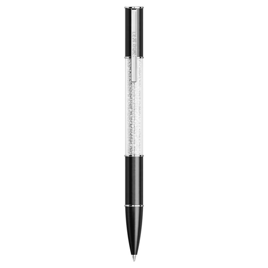 ESCRITURA SWAROVSKI CRYSTALLINE LUSTRE,NEGRO, BAÑO DE RODIO, BALLPOINT