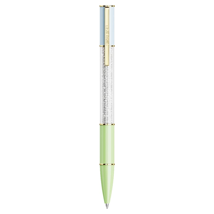 ESCRITURA SWAROVSKI CRYSTALLINE LUSTRE MULTICOLOR, BAÑO TONO ORO, BALLPOINT