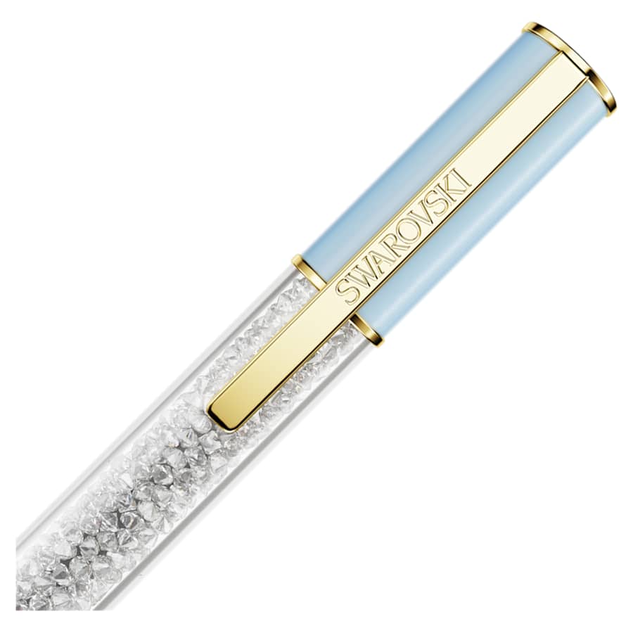 ESCRITURA SWAROVSKI CRYSTALLINE LUSTRE MULTICOLOR, BAÑO TONO ORO, BALLPOINT