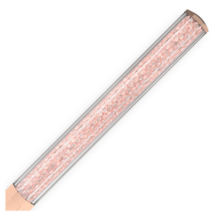 ESCRITURA SWAROVSKI CRYSTALLINE FORMA OCTAGONAL, TONO ORO ROSA, BAÑO TONO ORO ROSA, BALLPOINT