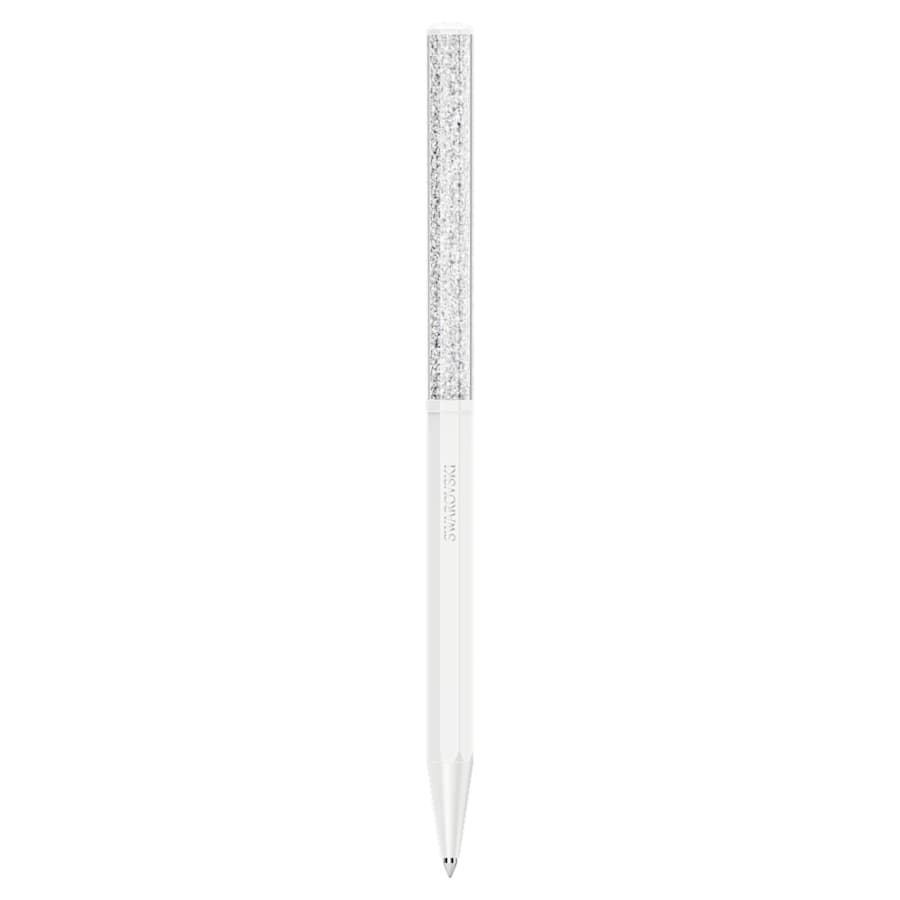 ESCRITURA SWAROVSKI CRYSTALLINE FORMA OCTAGONAL, BLANCO, LACADO BLANCO, BALLPOINT