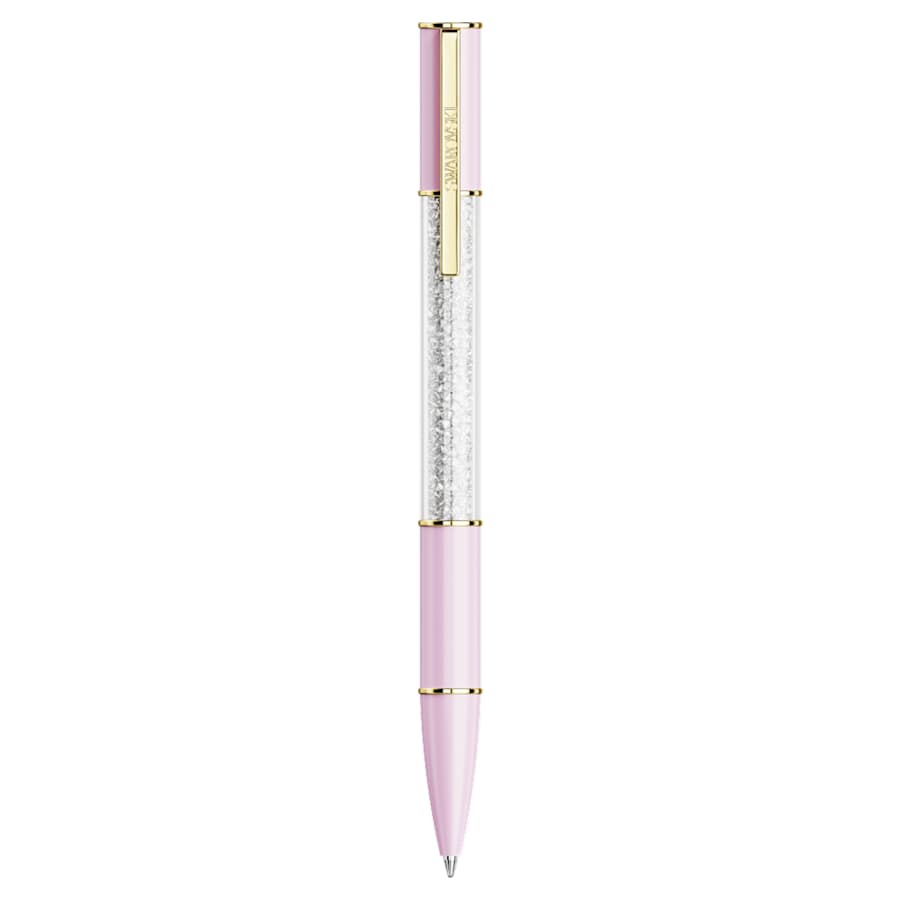ESCRITURA SWAROVSKI CRYSTALLINE LUSTRE ROSA, BAÑO TONO ORO, BALLPOINT