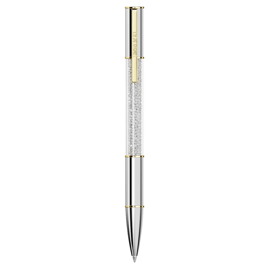 ESCRITURA SWAROVSKI CRYSTALLINE LUSTRE TONO PLATEADO, COMBINACICÓN DE ACABADOS METCÁLICOS, BALLPOINT