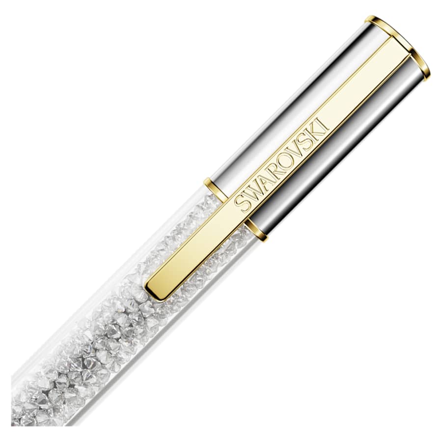 ESCRITURA SWAROVSKI CRYSTALLINE LUSTRE TONO PLATEADO, COMBINACICÓN DE ACABADOS METCÁLICOS, BALLPOINT