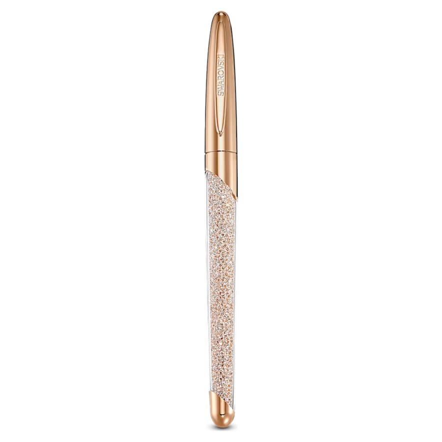 ESCRITURA SWAROVSKI CRYSTALLINE NOVA TONO ORO ROSA, BAÑO TONO ORO ROSA, ROLLERBALL