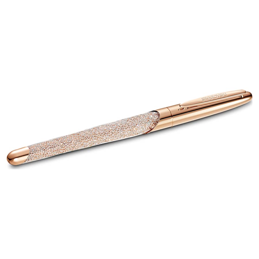 ESCRITURA SWAROVSKI CRYSTALLINE NOVA TONO ORO ROSA, BAÑO TONO ORO ROSA, ROLLERBALL