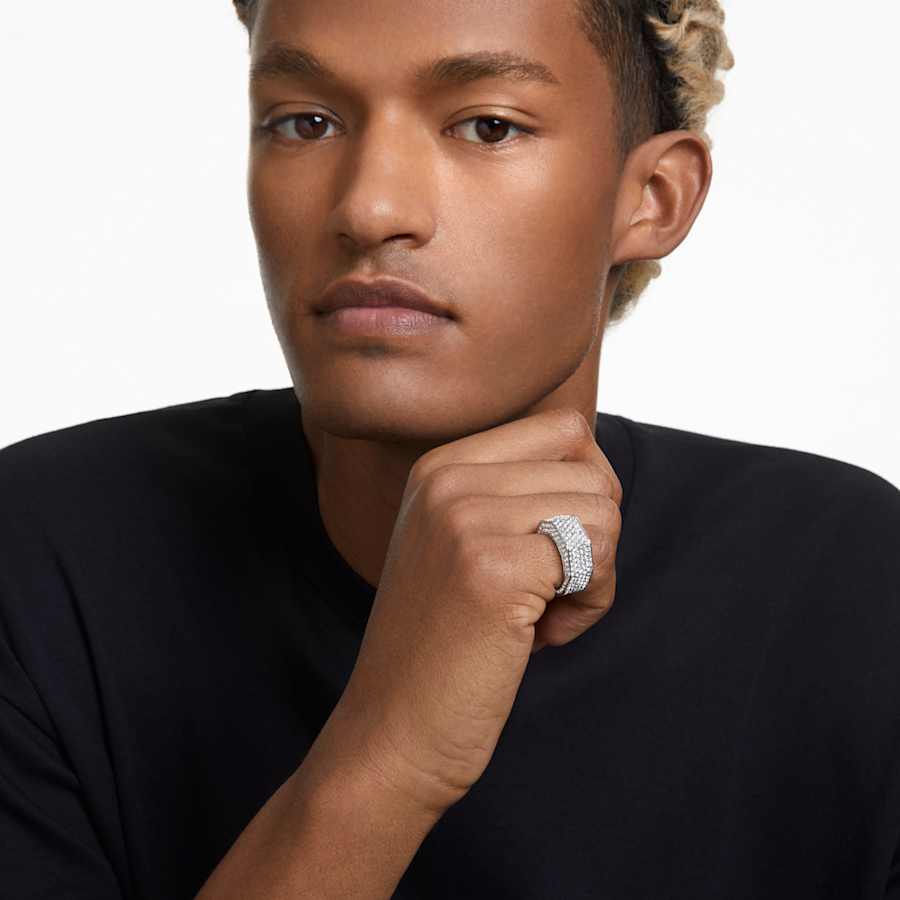 ANILLO SWAROVSKI  DEXTERA FORMA OCTAGONAL, PAVC