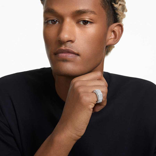 ANILLO SWAROVSKI  DEXTERA FORMA OCTAGONAL, PAVC