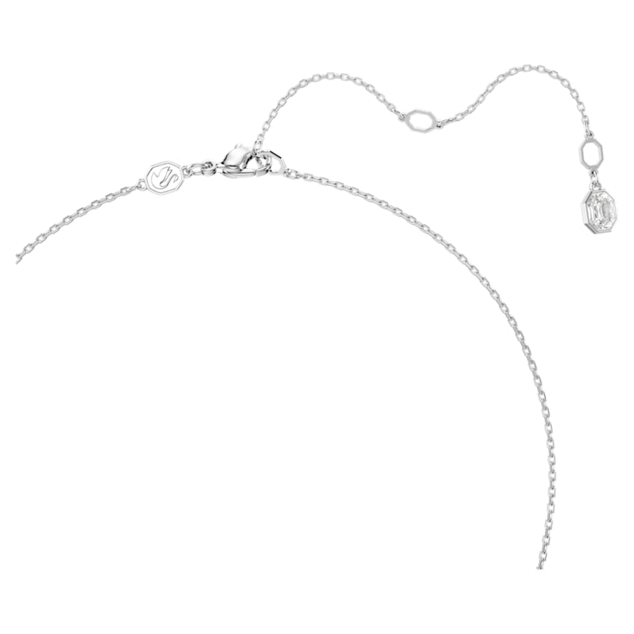 COLLAR SWAROVSKI DEXTERA, TALLA REDONDA, CRISTAL, BAÑO DE RODIO