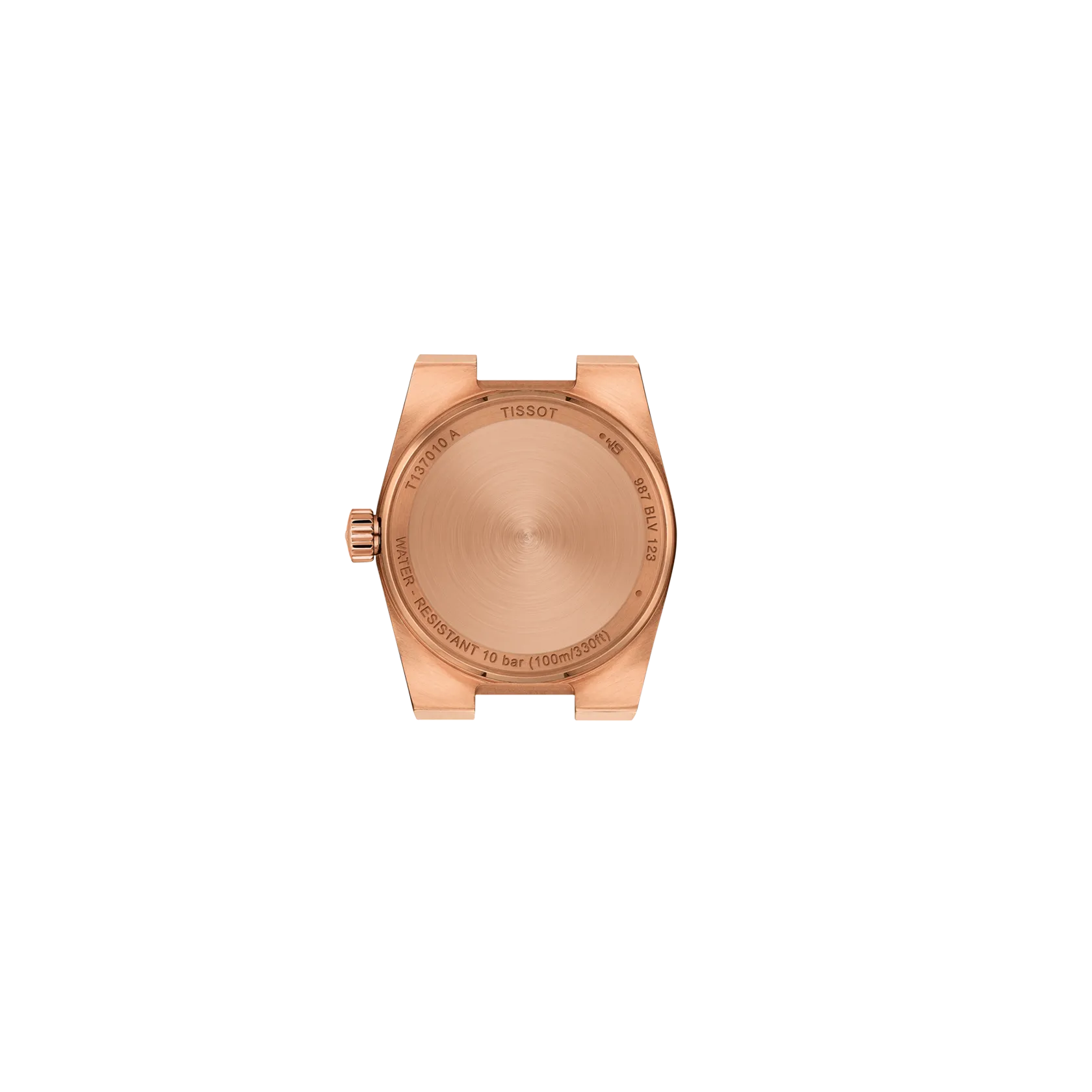 RELOJ TISSOT PRX, CUARZO, ESFERA ROSA,  BRAZALETE DE ACERO PVD TONO ROSA, 25 MM