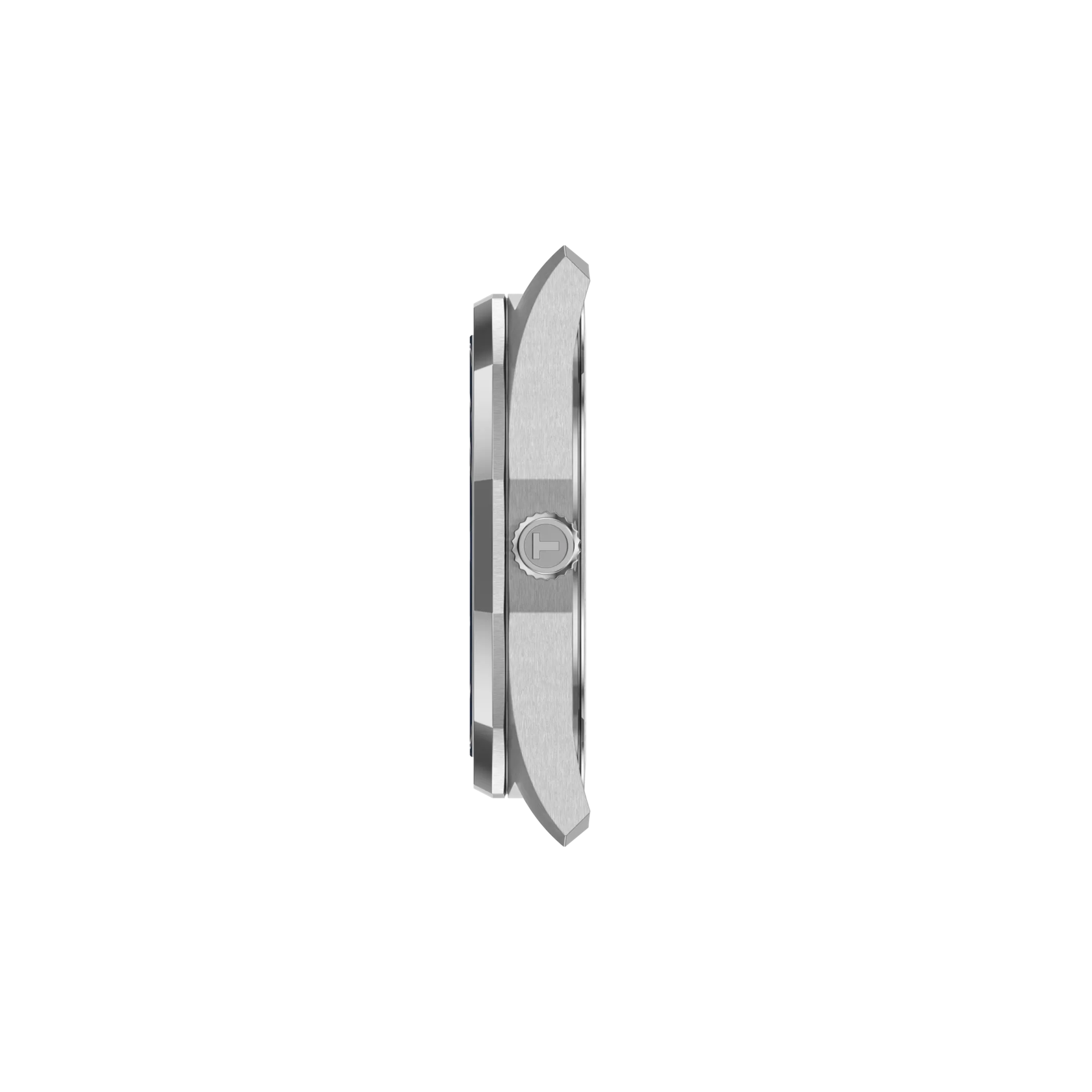 RELOJ TISSOT PR100 SOLAR, ESFERA GRIS, BRAZALETE DE CUERO MARRCÓN, FECHA, 39 MM