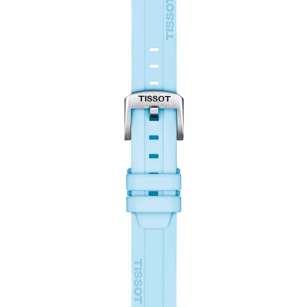 RELOJ TISSOT TRADITION 5.5, CUARZO, ESFERA BLANCA, BRAZALETE DE ACERO, 39 MM