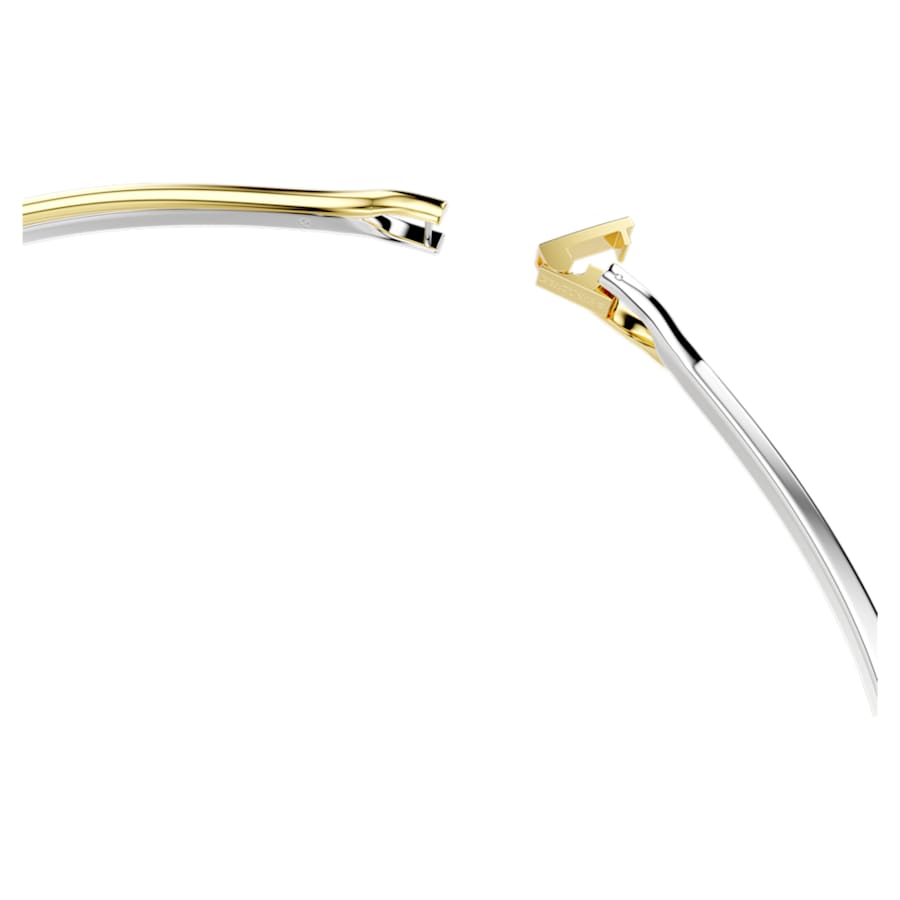 COLLAR SWAROVSKI HYPERBOLA TALLA REDONDA, BLANCA, COMBINACICÓN DE ACABADOS METCÁLICOS