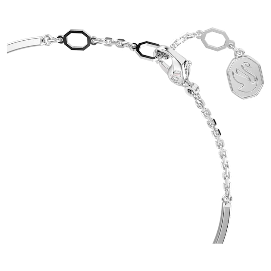 PULSERA SWAROVSKI IDYLLIA CONCHA DE MAR, ROSA, BAÑO DE RODIO, TALLA M