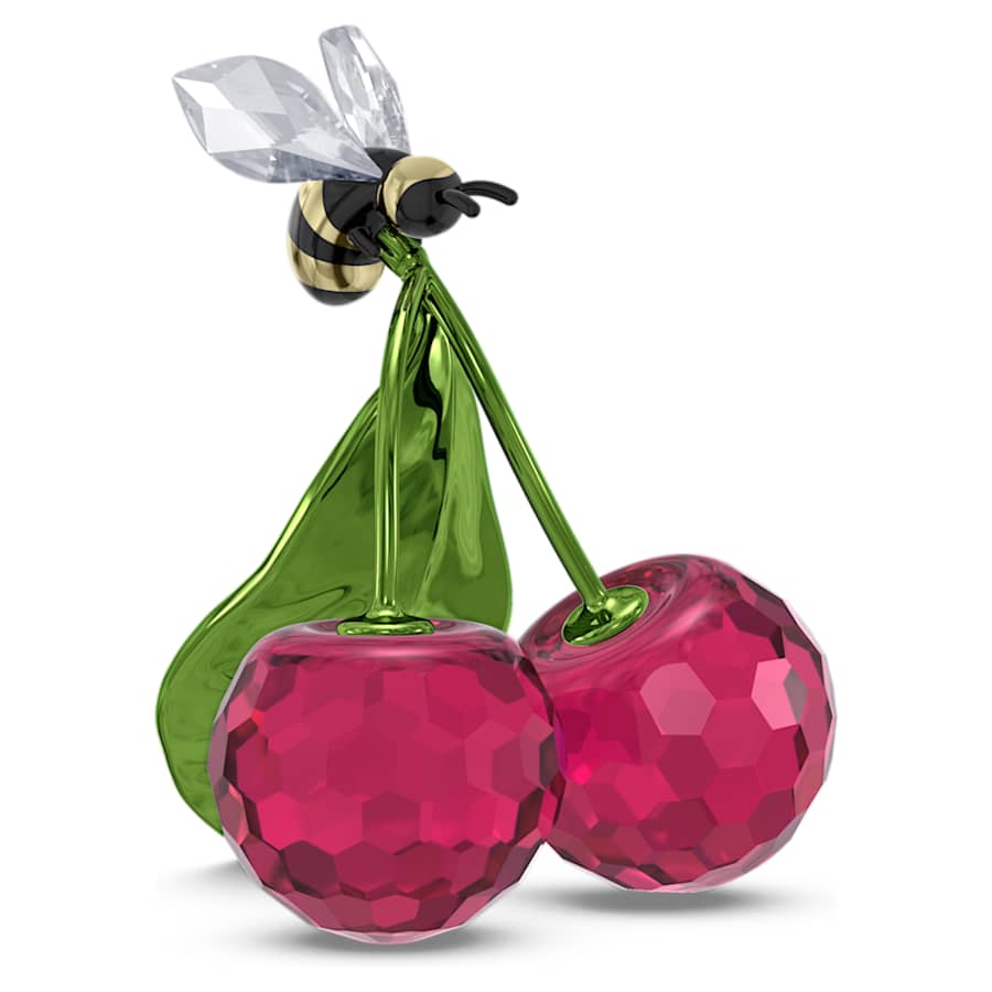 FIGURA DE CRISTAL SWAROVSKI BEE AND CHERRY