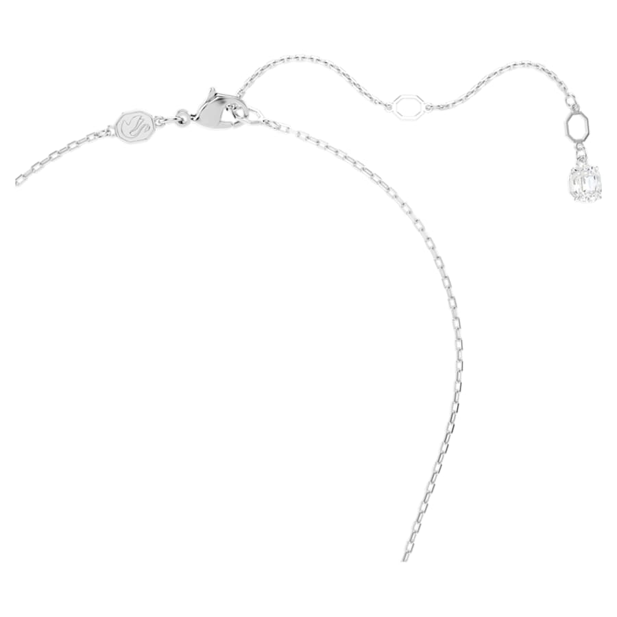 COLLAR SWAROVSKI IDYLLIA FLOR, AMARILLO, BAÑO DE RODIO