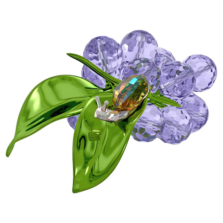 FIGURA DE CRISTAL SWAROVSKI IDYLLIA CARACOL Y ARCÁNDANOS