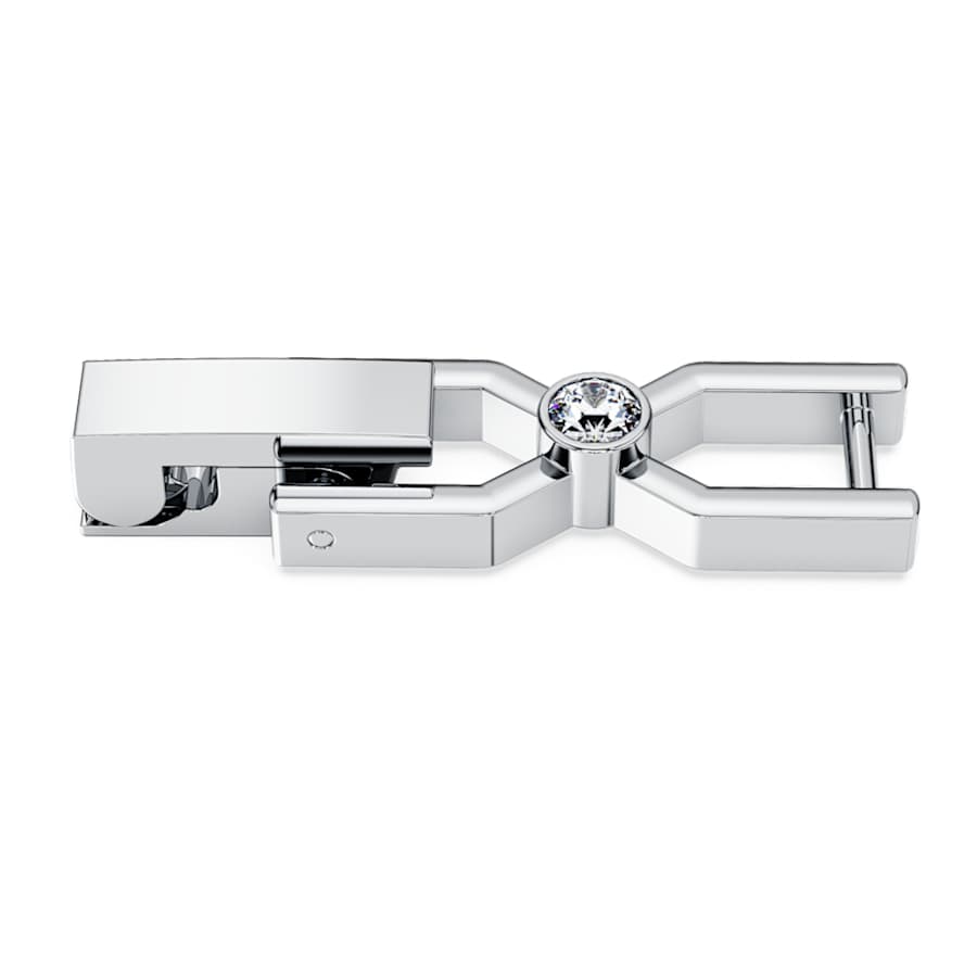 EXTENSICÓN PARA PULSERA SWAROVSKI  EMILY TALLA REDONDA, BLANCO, BAÑO DE RODIO