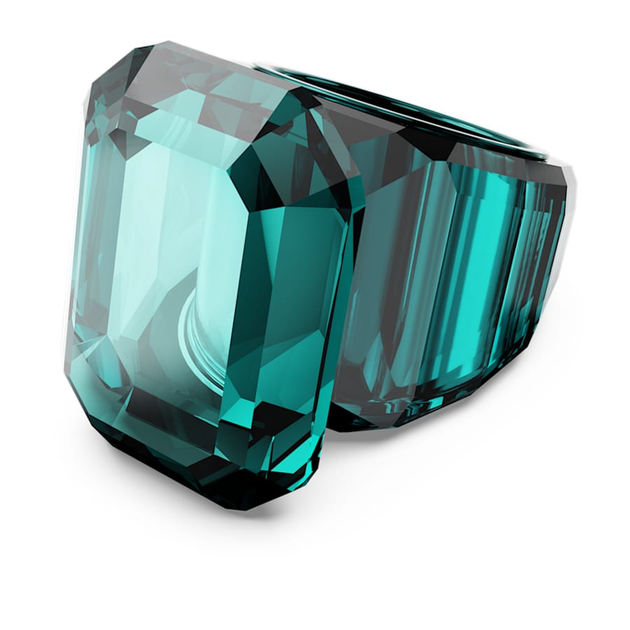 ANILLO SWAROVSKI LUCENT TALLA OCTOGONAL, VERDE