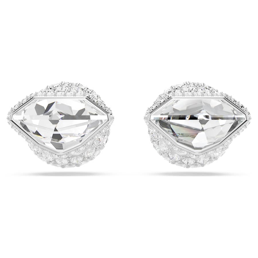 ARETES SWAROVSKI LUCENT, DISEÑO ARETES, CRISTAL, BAÑO DE RODIO