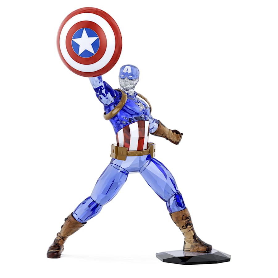 FIGURA DE CRISTAL SWAROVSKI MARVEL CAPITCÁN AMC