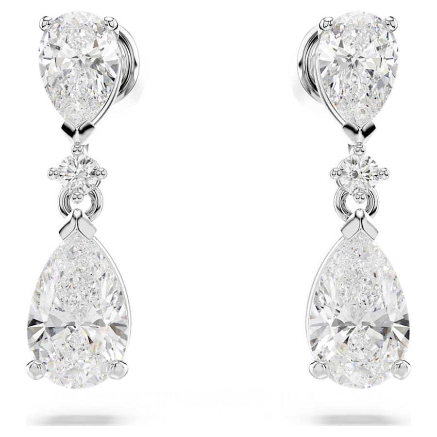 SET SWAROVSKI MESMERA TALLAS MIXTAS, BLANCO, BAÑO DE RODIO