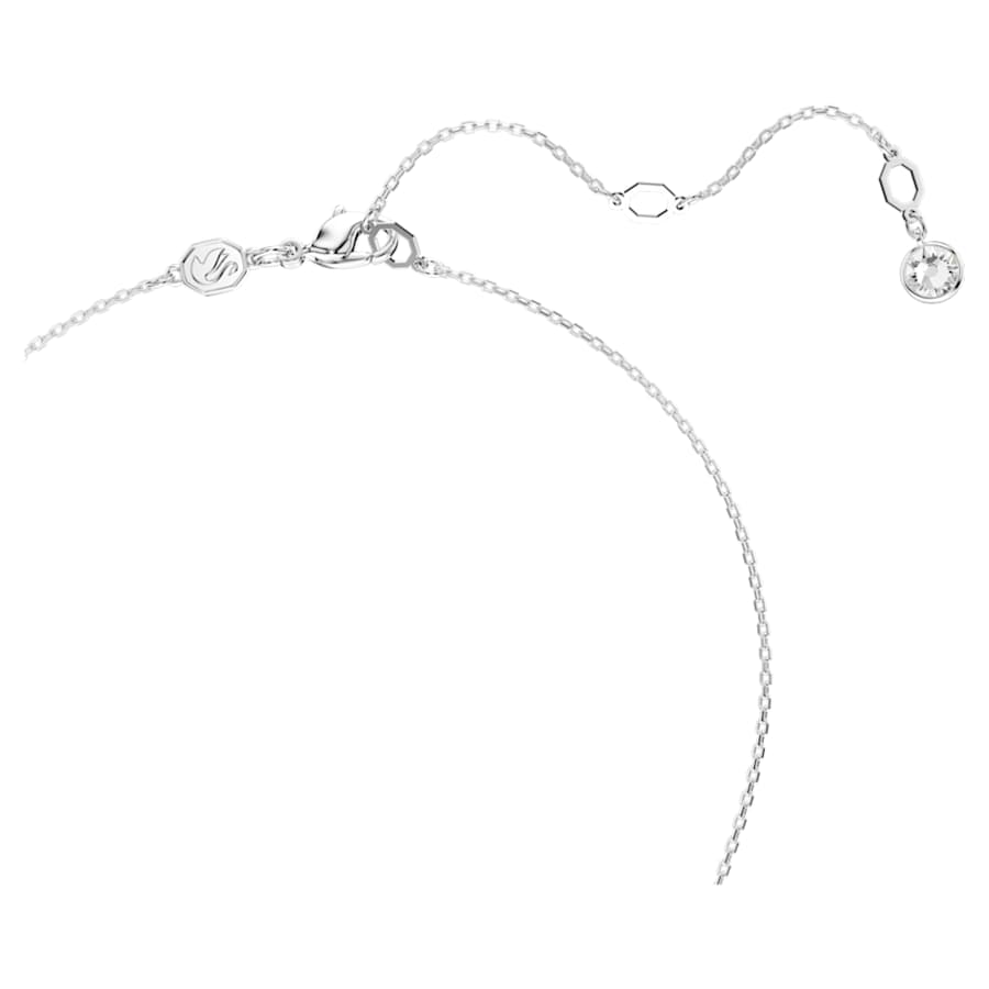 COLLAR SWAROVSKI METEORA BLANCO, BAÑO DE RODIO