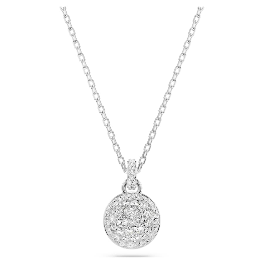 COLLAR SWAROVSKI METEORA BLANCO, BAÑO DE RODIO