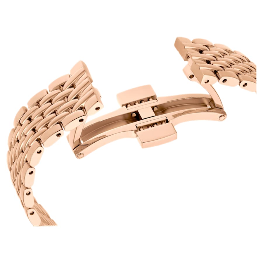 RELOJ SWAROVSKI CRYSTALLINE WONDER BRAZALETE DE ACERO INOXIDABLE PVD ORO ROSA, ESFERA DE CRISTALES, MOVIMIENTO CUARZO, CAJA 35MM, MUJER
