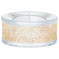FIGURA DE CRISTAL SWAROVSKI CANDELABRO SHIMMER TONO ORO