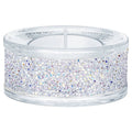 FIGURA DE CRISTAL SWAROVSKI CANDELABRO SHIMMER TONO MORADO