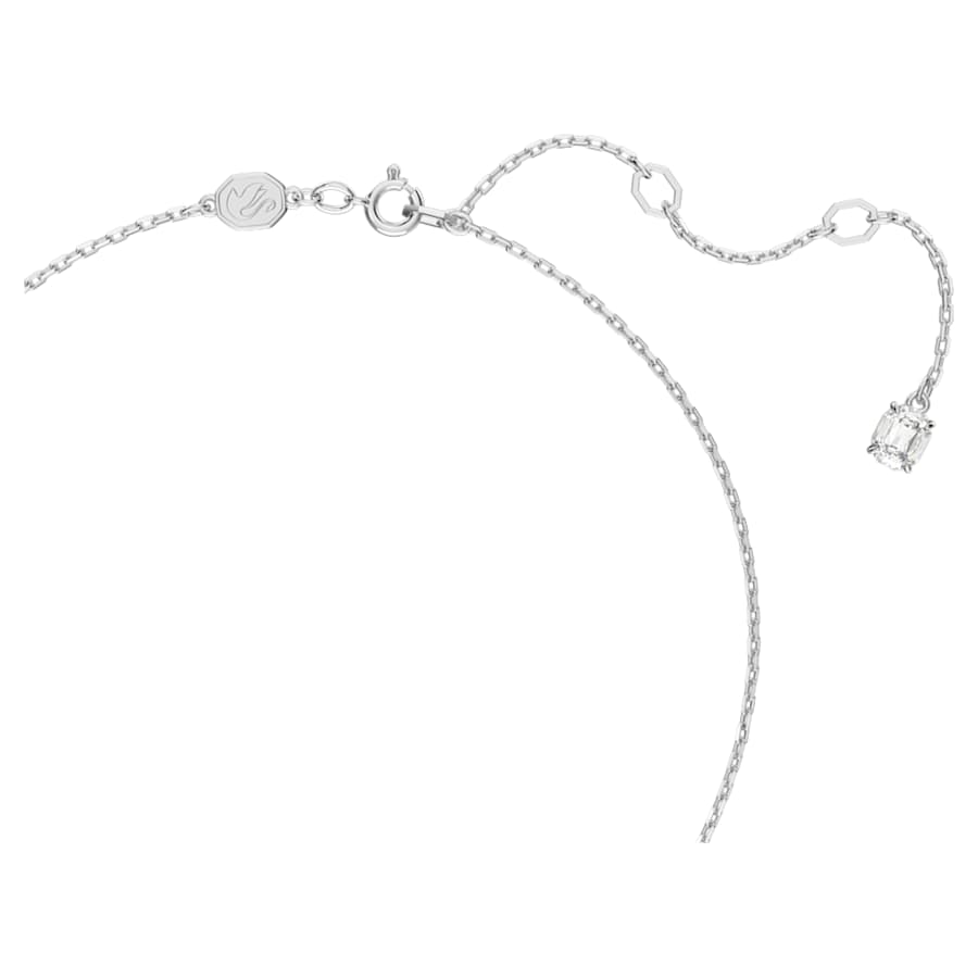 COLLAR SWAROVSKI CONSTELLA TALLA REDONDA, BLANCO, BAÑO DE RODIO