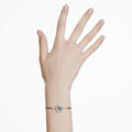 PULSERA SWAROVSKI SYMBOLICA OJO TURCO, MULTICOLOR, BAÑO TONO ORO, TALLA M