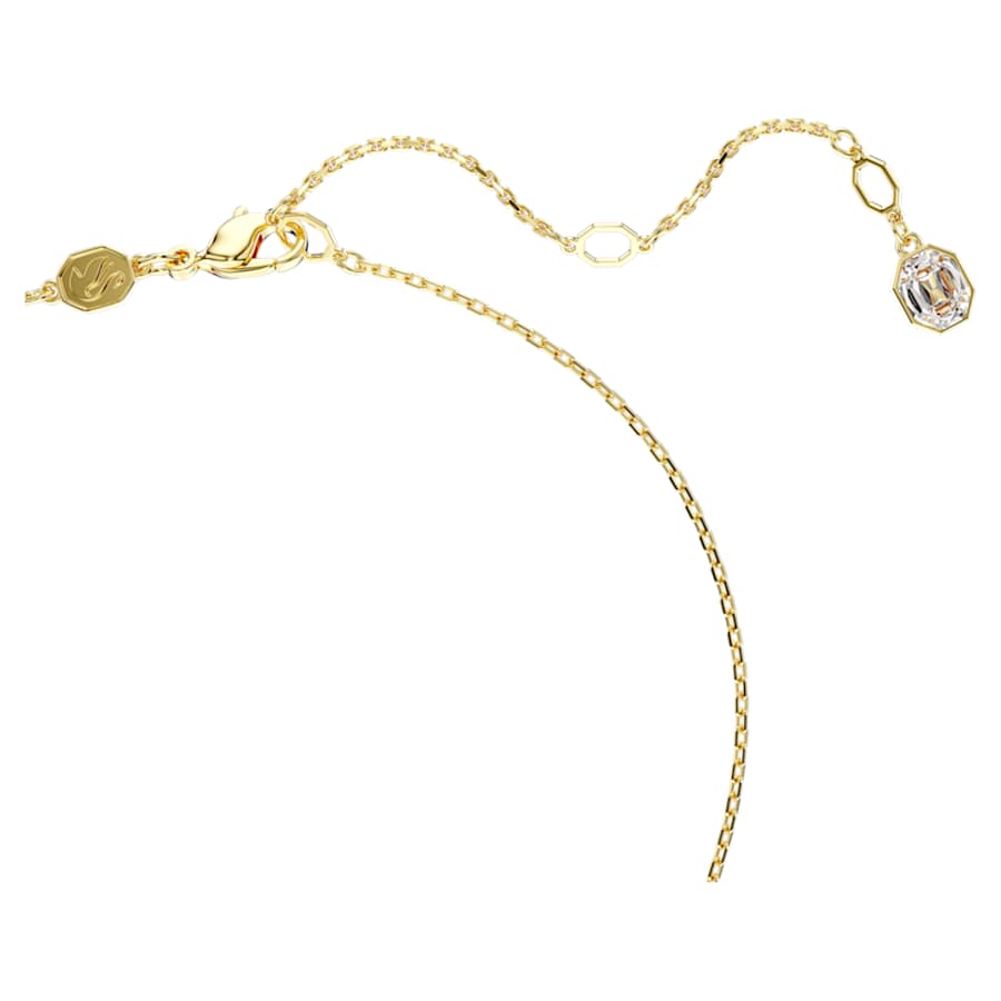 COLLAR SWAROVSKI SYMBOLICA OJO TURCO, AZUL, BAÑO TONO ORO