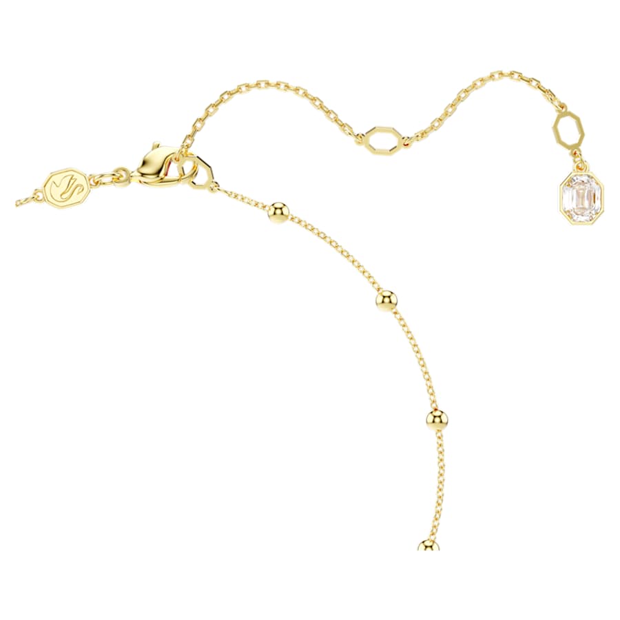 COLLAR SWAROVSKI SYMBOLICA OJO TURCO, MEDIANO, MULTICOLOR, BAÑO TONO ORO